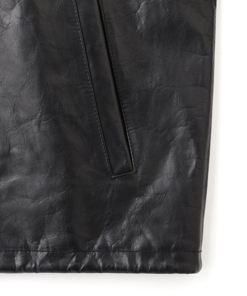 SCHOTT-LEATHER COACH JACKET（ライダースジャケット）｜schott