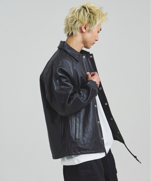 schott（ショット）の「SCHOTT-LEATHER COACH JACKET（ライダース