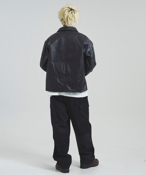 SCHOTT-LEATHER COACH JACKET（ライダースジャケット）｜schott