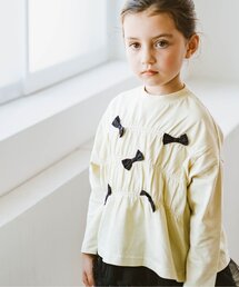 p.premier | たくさんリボンのプルオーバー(Tシャツ/カットソー)