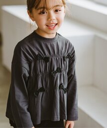 p.premier | たくさんリボンのプルオーバー(Tシャツ/カットソー)