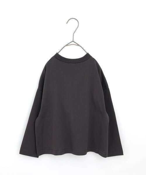 p.premier（ピードットプルミエ）の「たくさんリボンのプルオーバー（Tシャツ/カットソー・キッズ・チャコール/オフホワイト・90/100/110/120/80/130/140）」の15枚目の写真