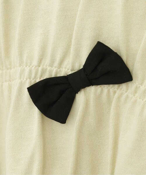 p.premier（ピードットプルミエ）の「たくさんリボンのプルオーバー（Tシャツ/カットソー・キッズ・チャコール/オフホワイト・90/100/110/120/80/130/140）」の20枚目の写真