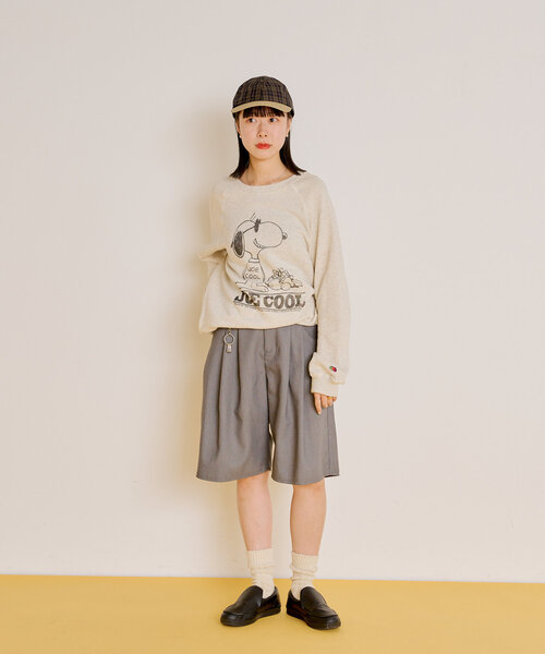 セール】【UNISEX/PEANUTS×FTL】エスクルーシブスウェットシャツ