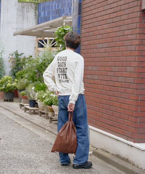 WHIMSIC（ウィムジック）の「【UNISEX/PEANUTS×FTL】エスクルーシブスウェットシャツ（スウェット・レディース・オフホワイト/チャコールグレー/ブルー/ピンク/イエロー・SMALL/LARGE）」の16枚目の写真