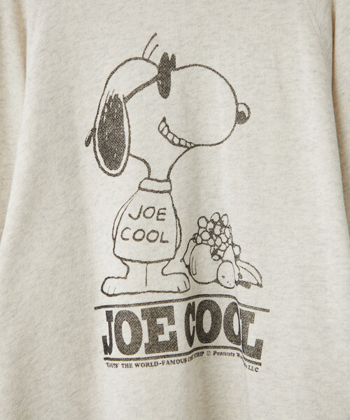 WHIMSIC（ウィムジック）の「【UNISEX/PEANUTS×FTL】エスクルーシブスウェットシャツ（スウェット・レディース・オフホワイト/チャコールグレー/ブルー/ピンク/イエロー・SMALL/LARGE）」の19枚目の写真