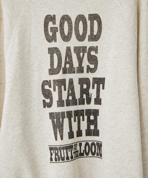 WHIMSIC（ウィムジック）の「【UNISEX/PEANUTS×FTL】エスクルーシブスウェットシャツ（スウェット・レディース・オフホワイト/チャコールグレー/ブルー/ピンク/イエロー・SMALL/LARGE）」の20枚目の写真