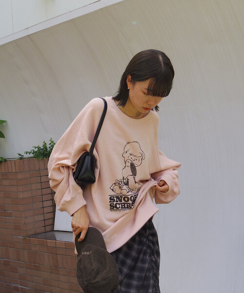 セール】【UNISEX/PEANUTS×FTL】エスクルーシブスウェットシャツ