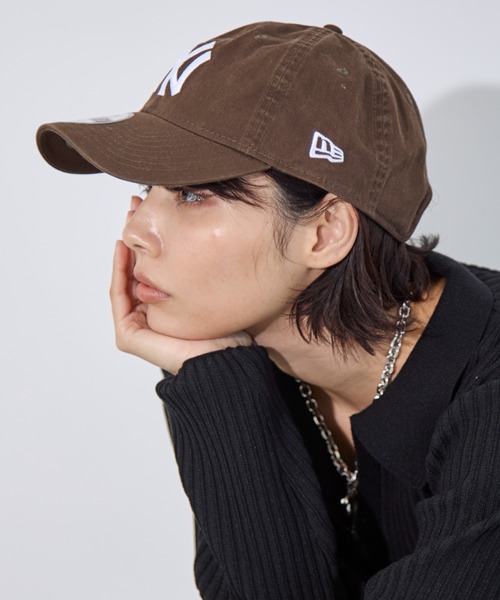 PAGEBOY（ページボーイ）の「<NEW ERA>9 TWENTY（キャップ・レディース・ブラウン/ブラック・FREE）」の21枚目の写真