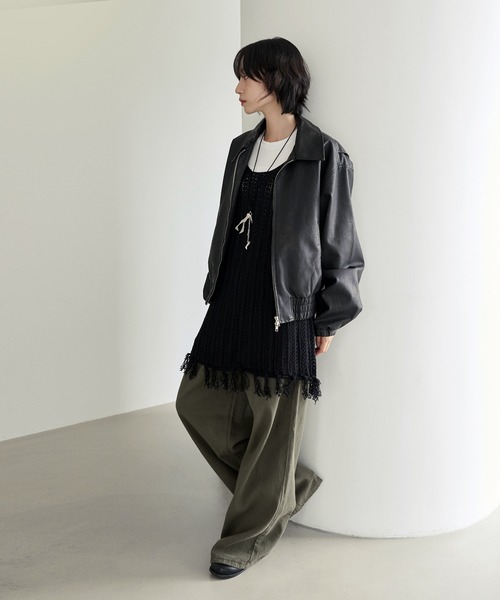 UNE MANSION(ユヌマンション)の「【2024A/W新作アイテム】ユニークシルバースターブーツネックレス(ネックレス・レディース・ブラック/ブラウン・ONE SIZE)」の3枚目の写真