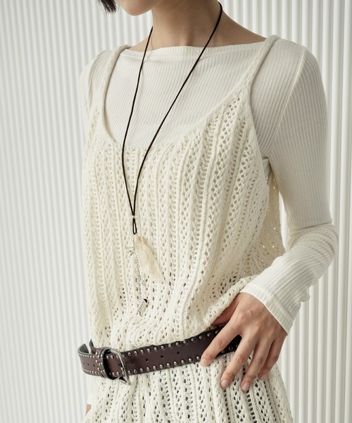 UNE MANSION(ユヌマンション)の「【2024A/W新作アイテム】ユニークシルバースターブーツネックレス(ネックレス・レディース・ブラック/ブラウン・ONE SIZE)」の13枚目の写真