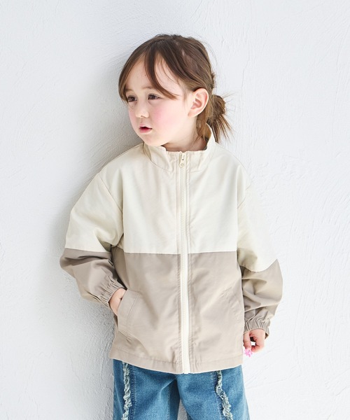 Boys In Toyland ベージュ ナイロンジャケット Boys In Toyland ベージュ ナイロンジャケット
