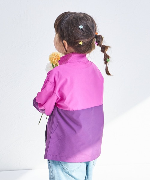セール】バイカラー ナイロン ジャケット（ナイロンジャケット