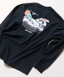 【RAGGED MOUNTAIN/ラギットマウンテン】 バックプリント ロングスリーブTシャツ
