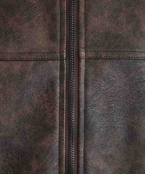 Cutie Blonde（キューティーブロンド）の「【雑誌掲載】レザー調 オーバーブルゾン（ブルゾン・レディース・ブラック/ブラウン系その他・02/03/04）」の10枚目の写真