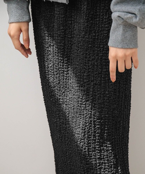 LOWRYS FARM（ローリーズファーム）の「ポコポコタイトスカート 152720（スカート・レディース・アイボリー/ブラック・FREE）」の22枚目の写真