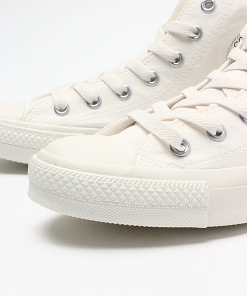 SHIPS Days（シップスデイズ）の「CONVERSE: ALL STAR MONOCOLORS HI （スニーカー・レディース・ホワイト/オリーブ・25/30/35/50/40/45）」の6枚目の写真