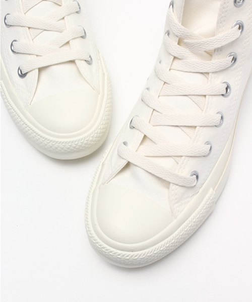 SHIPS Days（シップスデイズ）の「CONVERSE: ALL STAR MONOCOLORS HI （スニーカー・レディース・ホワイト/オリーブ・25/30/35/50/40/45）」の7枚目の写真
