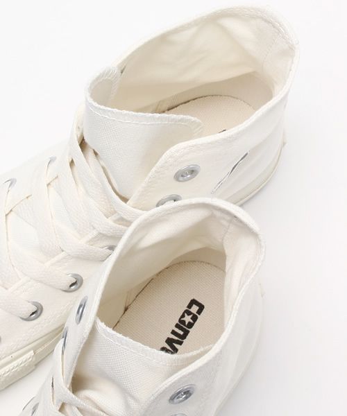 SHIPS Days（シップスデイズ）の「CONVERSE: ALL STAR MONOCOLORS HI （スニーカー・レディース・ホワイト/オリーブ・25/30/35/50/40/45）」の8枚目の写真