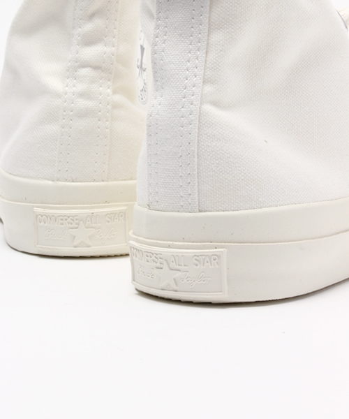 SHIPS Days（シップスデイズ）の「CONVERSE: ALL STAR MONOCOLORS HI （スニーカー・レディース・ホワイト/オリーブ・25/30/35/50/40/45）」の9枚目の写真