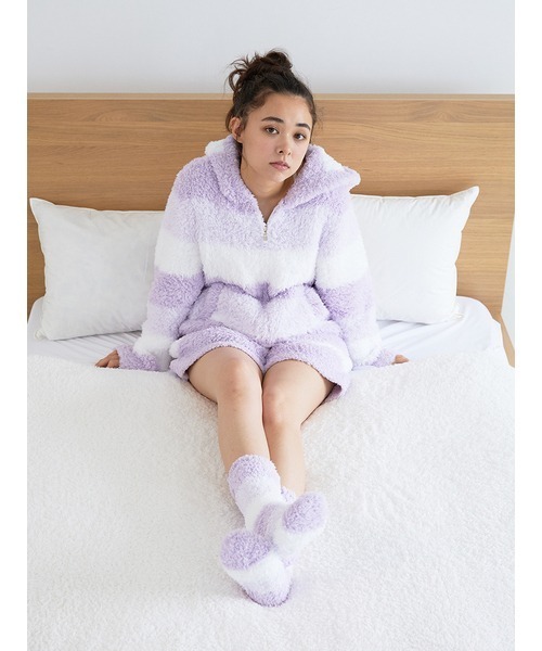 gelato pique（ジェラートピケ）の「ジェラート3ボーダーパーカ