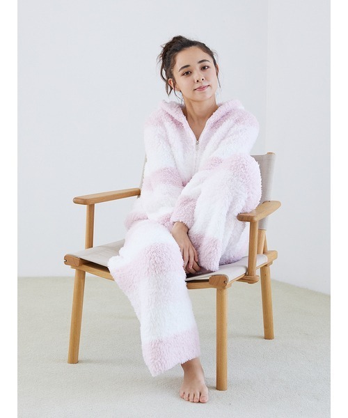 gelato pique（ジェラートピケ）の「ジェラート3ボーダーパーカ