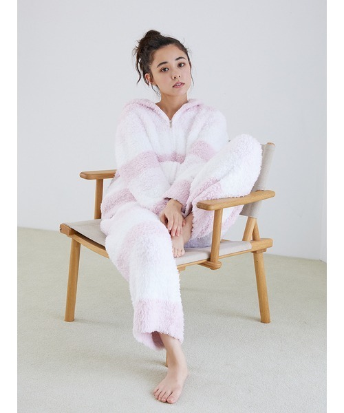 gelato pique（ジェラートピケ）の「ジェラート3ボーダーパーカ