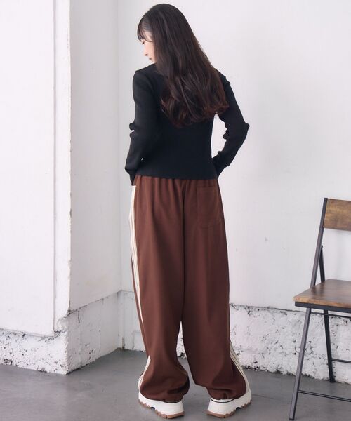 RETRO GIRL(レトロガール)の「カルゼラインパンツ(その他パンツ・レディース・ブラック/ナチュラル/ブラウン・FREE)」の11枚目の写真