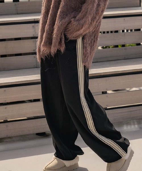 RETRO GIRL(レトロガール)の「カルゼラインパンツ(その他パンツ・レディース・ブラック/ナチュラル/ブラウン・FREE)」の1枚目の写真