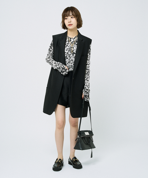 美品⭐︎HARDY NOIR アルディー ノアール　TW二重織オーバーサイズベスト 追加》TW二重織オーバーサイズベスト 2（ベスト）｜HARDY NOIR