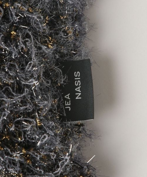 JEANASIS（ジーナシス）の「ラメニットトートBAG/240913（トートバッグ・レディース・ホワイト系その他/グレー系その他・FREE）」の6枚目の写真