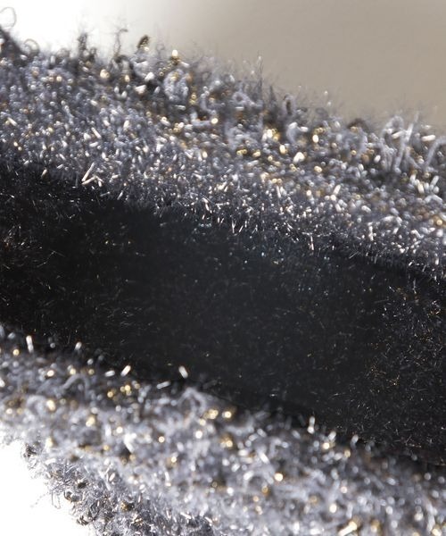 JEANASIS（ジーナシス）の「ラメニットトートBAG/240913（トートバッグ・レディース・ホワイト系その他/グレー系その他・FREE）」の7枚目の写真