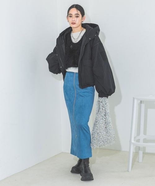 JEANASIS（ジーナシス）の「ラメニットトートBAG/240913（トートバッグ・レディース・ホワイト系その他/グレー系その他・FREE）」の11枚目の写真