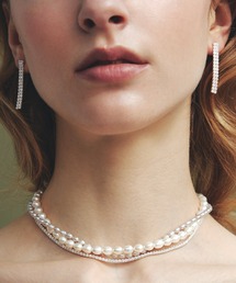 【les bon bon】princess double pierce silver BOB606