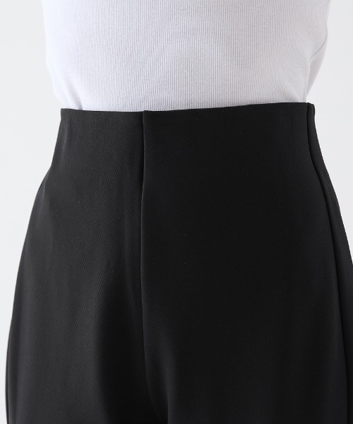 Tuche(トゥシェ)の「Tuche/トゥシェ スタイルアップ フレアパンツ 裏起毛(その他パンツ・レディース・ネイビー/ブラック・MEDIUM/LARGE)」の9枚目の写真