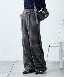 w closet | ストライプラインパンツ(その他パンツ)