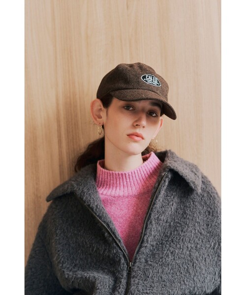 BEAMS HEART(ビームスハート)の「オーバーサイズ ハイネックニット(洗濯機可能)(ニット/セーター・レディース・ブルー/チャコールグレー/オレンジ/ライトグレー/ピンク/ホワイト系その他5・FREE)」の15枚目の写真