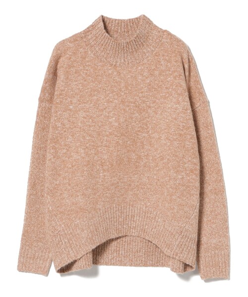 セール】オーバーサイズ ハイネックニット（洗濯機可能）（ニット