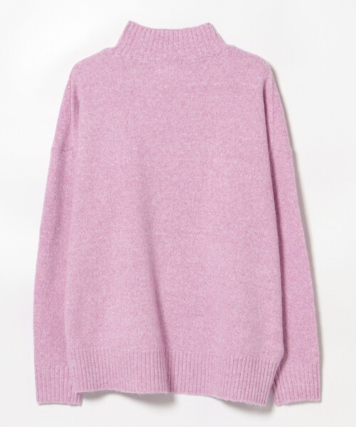 セール】オーバーサイズ ハイネックニット（洗濯機可能）（ニット