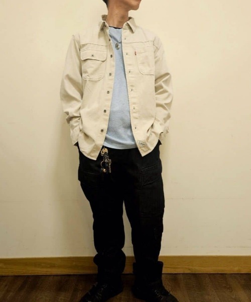 Alpha Industries（アルファインダストリーズ）の「ALPHA】デニム コンバット カーゴパンツ (ワイドシルエット / ミリタリー / ストリートスタイル)（カーゴパンツ・メンズ・ダークインディゴブルー・S/M/L/XL）」の17枚目の写真