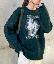 DISCOAT（ディスコート）の「【WEB限定】アソートアニマルジャガードニット《ユニセックス》（ニット/セーター・レディース）」