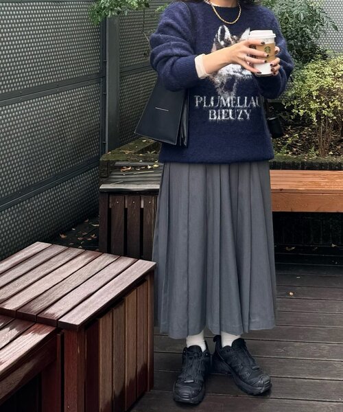 WEB限定】アソートアニマルジャガードニット《ユニセックス