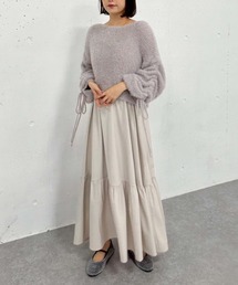 archives | ラメフェザー透かしドロストニット×ティアードキャミＯＰＳＥＴ(ワンピース)