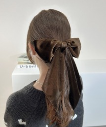 IRADOWL（アイラドール）の「ベロアリボンバレッタ（バレッタ/ヘアクリップ）」