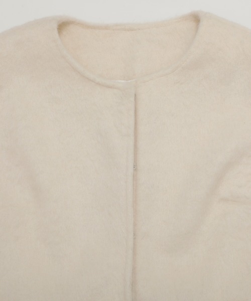 MERAKI（メラキ）の「ペプラムファーベスト（ベスト・レディース・ブラウン/アイボリー/ブラック・FREE）」の20枚目の写真