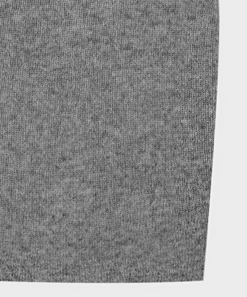 BLACKUP（ブラックアップ）の「[MADE] ジェンミックコットンVネックカーディガン（カーディガン/ボレロ・レディース・ブラック/グレー・ONESIZE）」の4枚目の写真