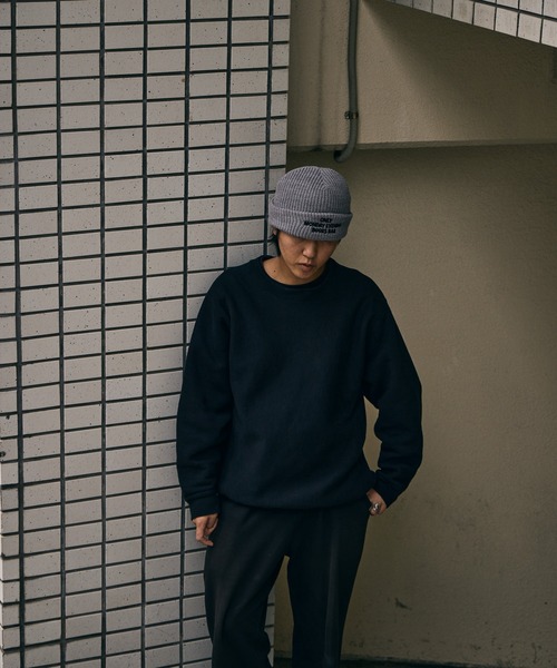 THE BAREFOOT(ベアフット)の「フロント 刺繍 英字ロゴ ビーニー(ニットキャップ/ビーニー・レディース・ブラック/グレー/ブルー/ベージュ/オリーブドラブ/バーガンディー・FREE)」の11枚目の写真