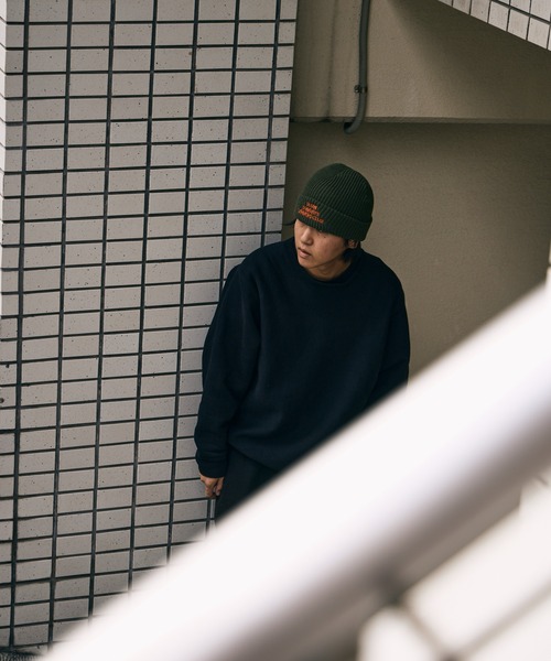 THE BAREFOOT(ベアフット)の「フロント 刺繍 英字ロゴ ビーニー(ニットキャップ/ビーニー・レディース・ブラック/グレー/ブルー/ベージュ/オリーブドラブ/バーガンディー・FREE)」の22枚目の写真