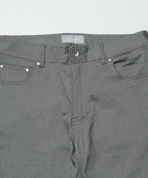 MEN'S MELROSE（メンズメルローズ）の「逆綾ハイパーストレッチ裏起毛スリムテーパード5ポケットパンツ（その他パンツ・メンズ・ライトグレー/ブラック/グレー・2/3/4/5）」の11枚目の写真