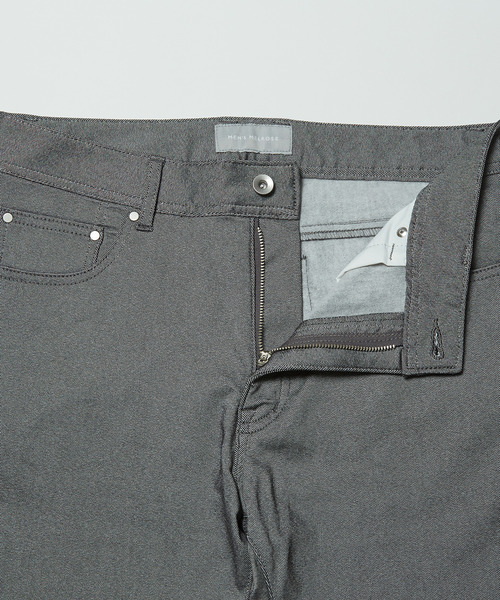 MEN'S MELROSE（メンズメルローズ）の「逆綾ハイパーストレッチ裏起毛スリムテーパード5ポケットパンツ（その他パンツ・メンズ・ライトグレー/ブラック/グレー・2/3/4/5）」の12枚目の写真